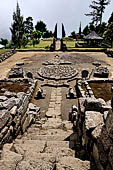 Candi Cetho - Sculptures of the eighth terrace. 